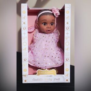 FAO SCHWARZ Cuddle Baby Doll NIB